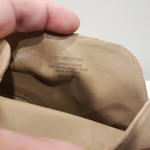 Vince Camuto Wenmina Slouchy Vamp Camel Booties - Sz 8M US - Picture 7 of 9